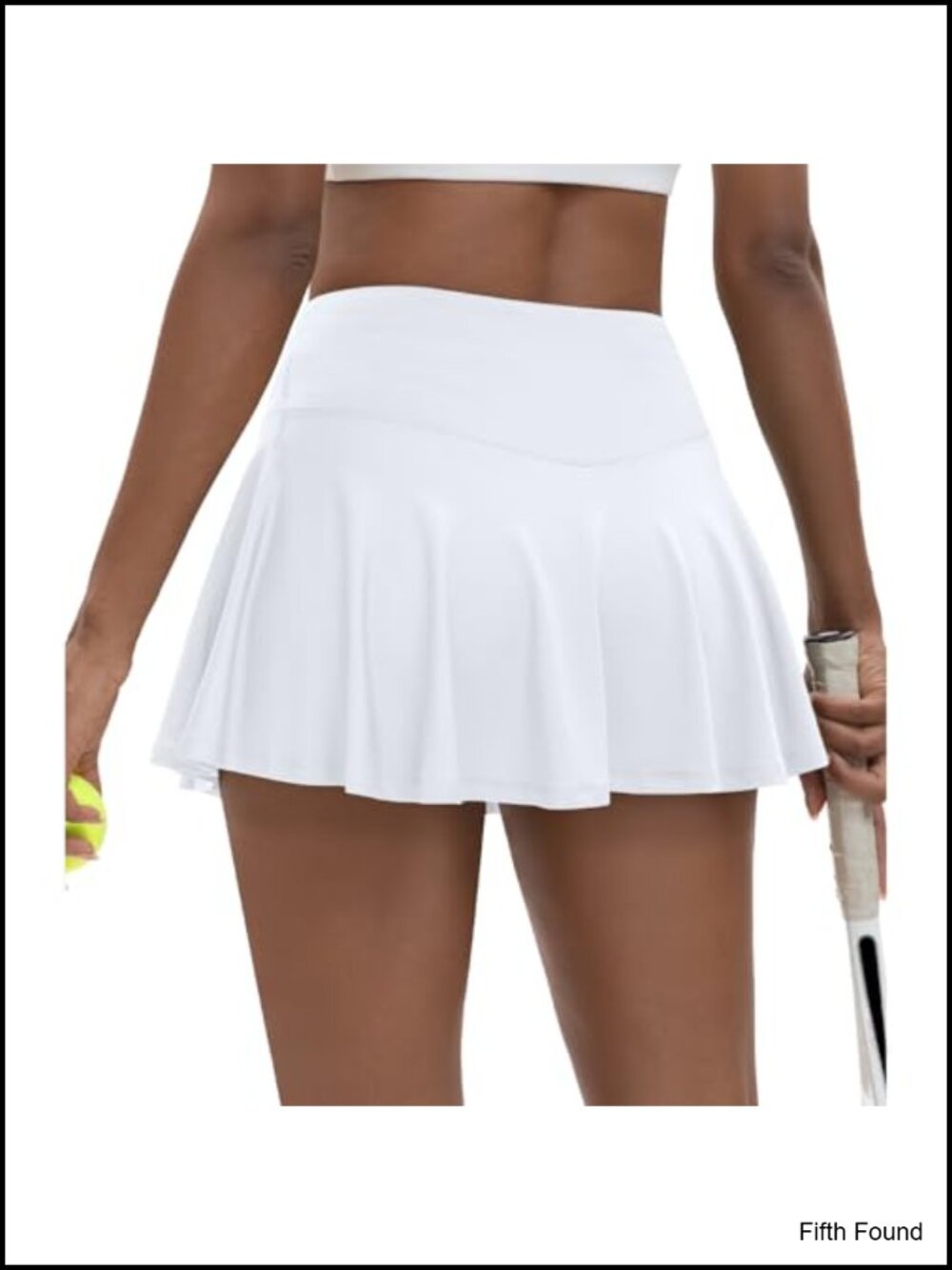 14" Pleated Tennis Skirt with Pockets High Waisted Skort
